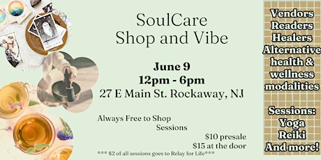 SoulCare Shop and Vibe Wellness Fair