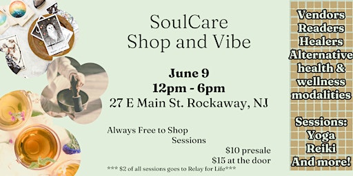 Image principale de SoulCare Shop and Vibe Wellness Fair