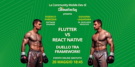 Immagine principale di Flutter vs React Native, duello tra framework!・Mobile Dev TCB 4 