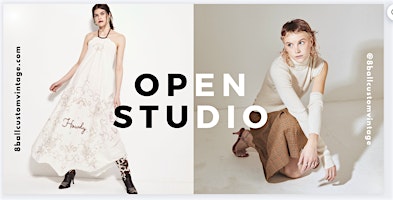 Open studio archive sale of upcyled collection and vintage gems