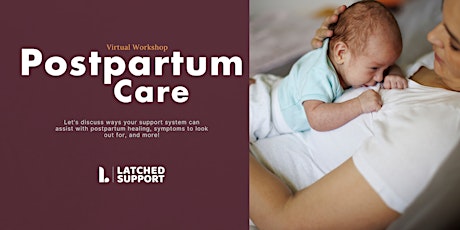 Postpartum Care Workshop - Virtual