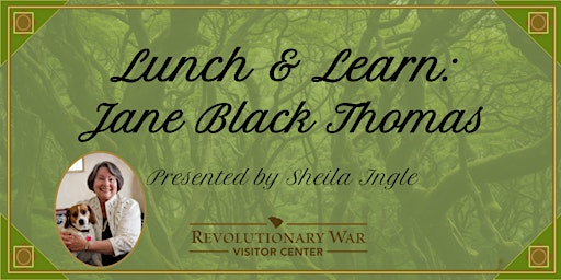 Hauptbild für Lunch & Learn: Jane Black Thomas