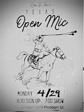 Rex and Tex’s Texas Open Mic