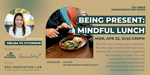 Imagem principal de ESG Inner Transformation Series: Mindful Eating