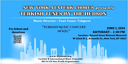 Imagem principal do evento TURKISH TUNES BY THE HUDSON