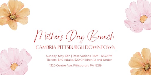 Image principale de Mother's Day Brunch