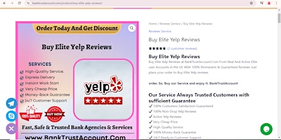Buy Elite Yelp Reviews  Complate In Guide primary image