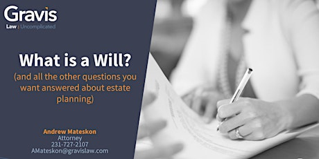 Workshop: What is a Will?