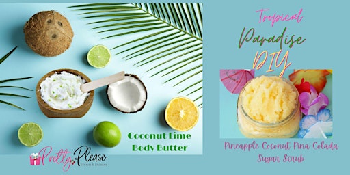 Island Glow: Tropical Sugar Scrub and Body Butter DIY  primärbild