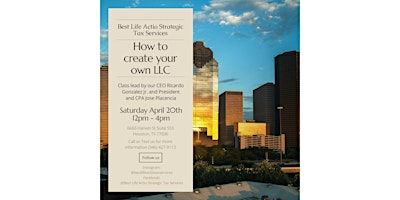 Imagem principal do evento How to create your own LLC