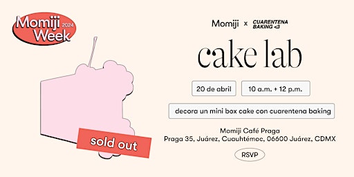 Cake Lab con Cuarentena Baking  primärbild