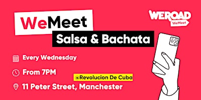 WeMeet Salsa @ Revolucion de Cuba Manchester primary image