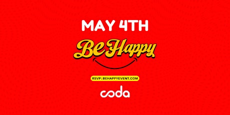 BE HAPPY (ATL) - 5.4.24 primary image