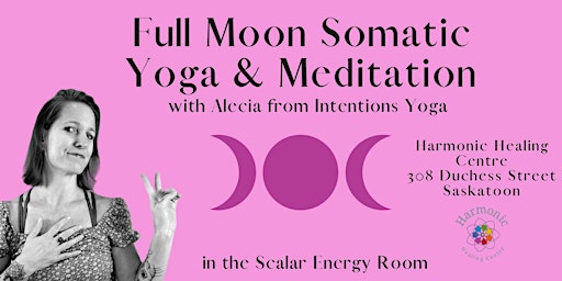 Imagen principal de Full Moon Somatic Yoga Practice