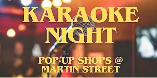 Sing n' Shop Karaoke Night primary image