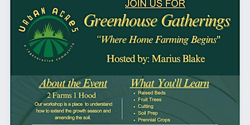 Hauptbild für Greenhouse Gatherings