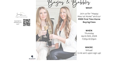 First Time Home Buying Class! (Happy Hour at Home!)-Virtual