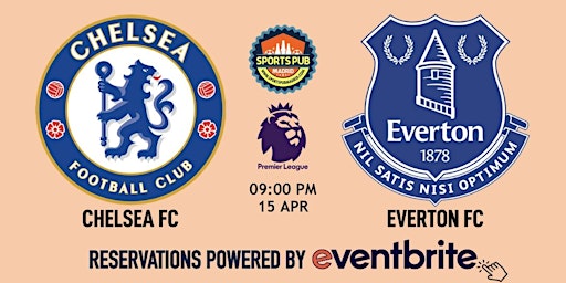 Chelsea v Everton | Premier League - Sports Pub La Latina primary image