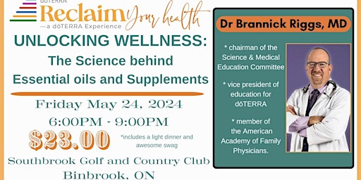 Image principale de Hamilton Event -Unlocking Wellness - The Science Behind doTERRA's Products