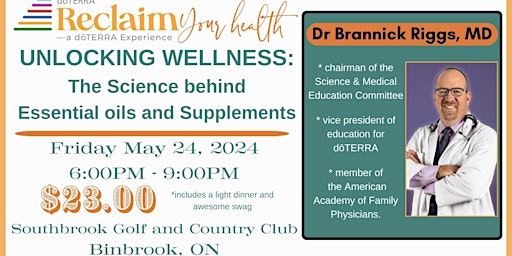 Imagem principal de Hamilton Event -Unlocking Wellness - The Science Behind doTERRA's Products