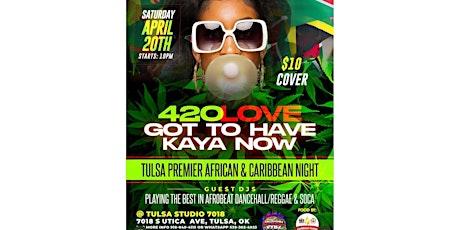 420 Love : Afro and Caribbean night