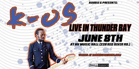 K-OS live in Thunder Bay at NV Music Hall