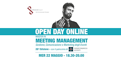 Immagine principale di Open Day Master in Meeting Management 