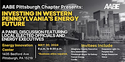 Investing in Western PA's Energy Future primary image