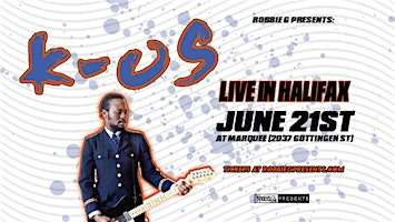 Primaire afbeelding van K-OS Live in Halifax June 21st at Marquee