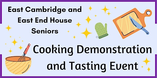 Cooking Demonstration with Cambridge Health Alliance primary image