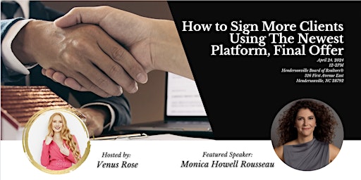 Immagine principale di How to Sign More Clients Using The Newest Platform, Final Offer 