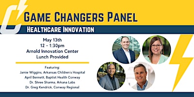 Game Changers Panel: Healthcare Innovation primary image