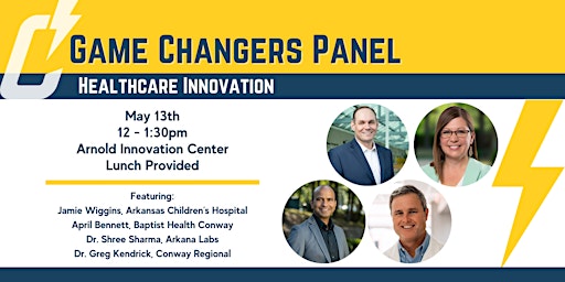 Imagem principal de Game Changers Panel: Healthcare Innovation