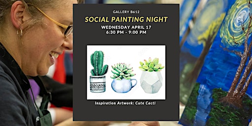 Primaire afbeelding van Social Painting Night at Gallery B612