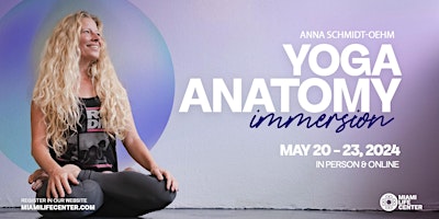 Yoga Anatomy Immersion with Anna Schmidt-Oehm primary image
