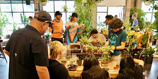 Build your own terrarium workshop primary image