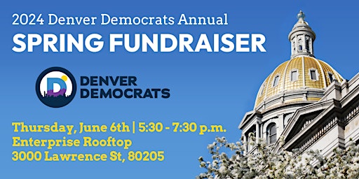 Image principale de Denver Dems Spring Fundraiser