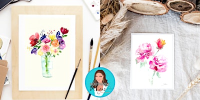 Imagem principal do evento Introduction to Watercolour Art  - Mother's Day Cards