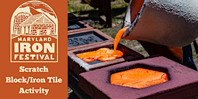 Image principale de 2024 Maryland Iron Festival Activity: Scratch Block/Iron Tile Making