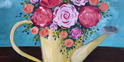 Primaire afbeelding van Rustic Bouquet - Paint and Sip by Classpop!™