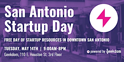 Primaire afbeelding van San Antonio Startup Day