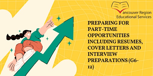 Imagem principal do evento Preparing for Part-time Opportunities including Resumes, Cover Letters and