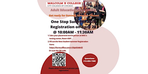 Hauptbild für One Stop Registration Event