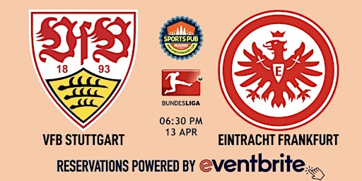 VfB Stuttgart v Eintracht Frankfurt | Bundesliga - Sports Pub Malasaña primary image
