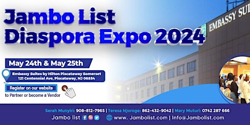 Imagem principal do evento Jambo List Community 2024 Diaspora Business & Investment EXPO
