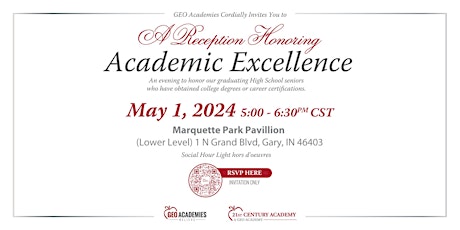 A Reception Honoring Academic Excellence