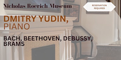 Dmitry Yudin, piano, at Nicholas Roerich Museum.  primärbild