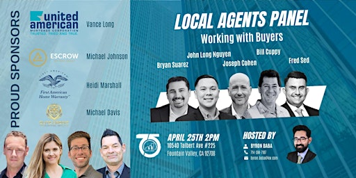 Imagem principal do evento Local Agents Panel: Working with Buyers