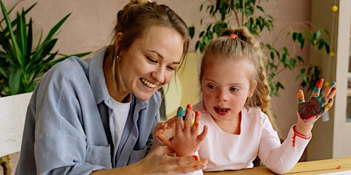 Hauptbild für PAINT AND DANCE WITH MOM (Ages 4-8)