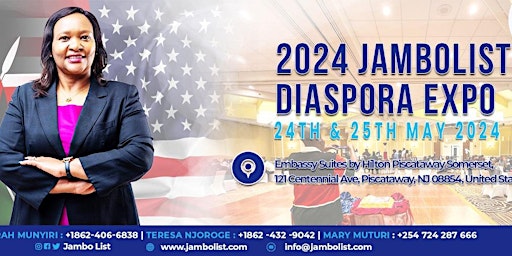 Primaire afbeelding van Jambo List Community 2024 Diaspora Business & Investment EXPO